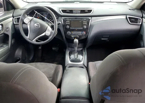 2016 Nissan Rogue S z USA, uszkodzony, nr VIN KNMAT2MT8GP658646